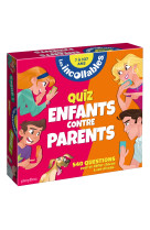 Boîte Quiz - Incollables Famille - Enfants vs Parents