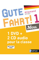 Gute Fahrt 1 Neu Coffret CD + DVD classe 2016