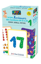 Récré en boîte - Le jeu Montessori des nombres 0 à 20