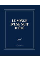 CARNET CARRE LE SONGE D'UNE NUIT D'ETE (PAPETERIE)