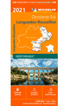 Carte Régionale Languedoc-Roussillon 2021