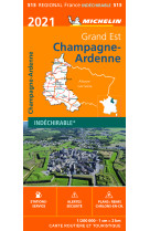 Carte Régionale Champagne-Ardenne 2021