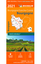 Carte Régionale Bourgogne 2021