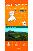 Carte Régionale Auvergne 2021