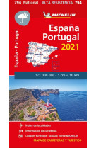 Carte Nationale España, Portugal 2021 - Papel alta resistencia / Espagne, Portugal 2021 - Indéchirab