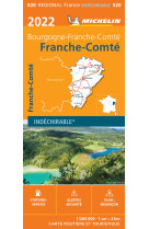 Carte Régionale Franche-Comté 2022