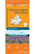 Carte Régionale Provence-Alpes-Côte d'Azur 2022