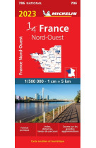 Carte Nationale France Nord-Ouest 2023