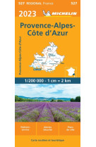 Carte Régionale Provence-Alpes-Côte d'Azur 2023