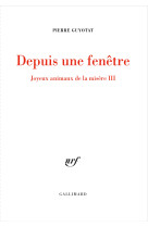 Depuis une fenêtre