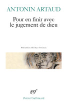 POUR EN FINIR AVEC LE JUGEMENT DE DIEU/THEATRE DE LA CRUAUTE