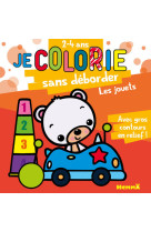 Je colorie sans déborder (2-4 ans) - Les jouets T32 - Avec gros contours en relief !