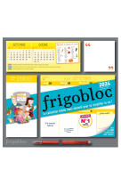 Frigobloc Hebdomadaire 2024 - Calendrier d'organisation familiale / sem (de sept. 2023 à déc. 2024)