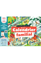 Mini calendrier mensuel de la famille - Septembre 2022- Décembre 2023