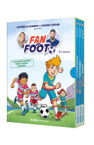 COFFRET BIBLIOTHÈQUE 1 - FAN DE FOOT - TOMES 1 À 3