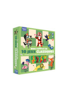 MON COFFRET DE 10 JEUX CLASSIQUES