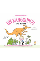 Un kangourou à la maison