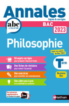 Annales Bac 2023 Philosophie