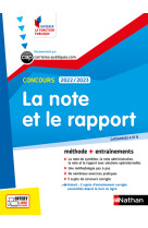 La note et le rapport