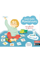 Mes véhicules en feutrines - Coffret tout petit Montessori