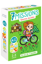 7 missions - gestes écolos