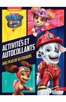 Activités et autocollants - Pat' Patrouille - Le film