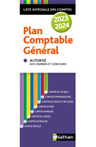 Plan comptable général 2023/2024