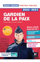 Réussite Concours - Gardien de la paix Cat. B - 2022 -2023 - Préparation complète