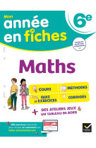 Maths 6e (fiches de révision & exercices)