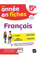 Français 5e (fiches de révision & exercices)