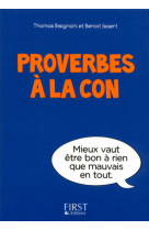 Petit livre de - Proverbes à la con