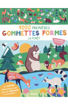 MES TOUT PREMIERS AUTOCOLLANTS - 1000 PREMIÈRES GOMMETTES FORMES - LA FORÊT