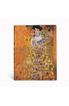 Carnet à couv. rigide 100ème Anniversaire de la Mort de Klimt Portrait d'Adèle - Ultra N.ligné 144p