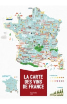 La carte des vins de France