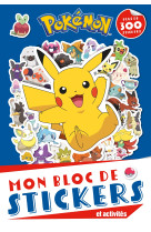 Pokémon - Mon bloc de stickers et activités