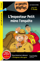 L'inspecteur Petit mène l'enquête - CE1 et CE2 - Cahier de vacances 2024