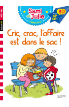 Sami et Julie BD : Cric, crac, L'affaire est dans le sac !