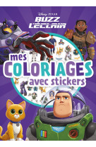 BUZZ L'ECLAIR [FILM] - Mes coloriages avec stickers - Disney Pixar