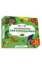 Je découvre les dinosaures - coffret avec lampe