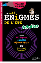 Les énigmes de l'été Adultes - Cahier de vacances 2021