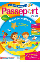 Passeport - de la Grande Section au CP - Cahier de vacances 2022