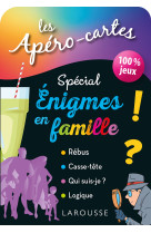 Apéro-cartes énigmes en famille