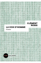 La voix d'homme