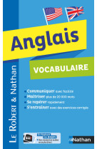 Le Robert & Nathan Vocabulaire de l'Anglais