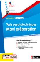 Tests psychotechniques - Maxi préparation - No55 (Intégrer la fonction publique) 2021