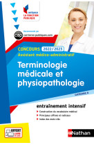 Terminologie médicale et physiopathologie - Assistant médico-administratif (IFP) Concours 2022/2023