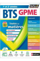 BTS Gestion de la PME - (Toutes les matières - Réflexe N°10) - 2022