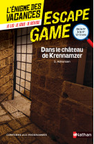 Enigme des vacances Escape game 5e-4e - Dans le château de Krennamzer