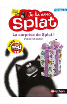 Je lis avec Splat: La surprise de Splat ! Niveau 3