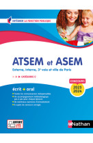 Concours ATSEM et ASEM 2023-2024 - Ecrit + Oral - N16 - Catégorie C - (IFP)